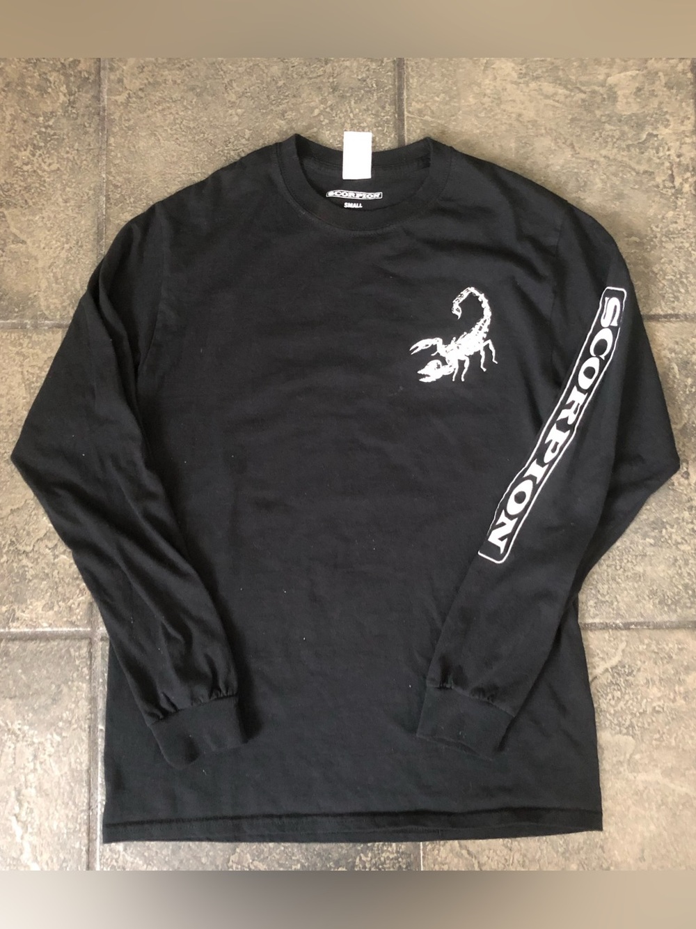 Drake Merch Scorpion Shirt Mens Small Black Long Sleeve Rap OVO Concert